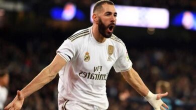 إصابة كريم بنزيمة في فوز ريال مدريد على ملعب أنويتا