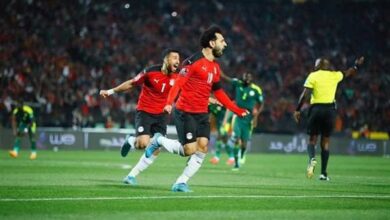 فوزمنتخب مصر على منتخب السنغال 1/ صفر