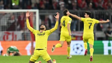 فياريال يقصي بايرن مونيخ الألماني من أبطال أوروبا
