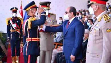 السيسي يصدر قرارًا جمهوريًا بإنشاء مكتب تنسيق للقبول بالكليات العسكرية