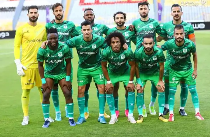المصرى يعزف سيمفونيه فى الاداء ويكسر جدار سيراميكا باربعه اهداف مقابل هدف