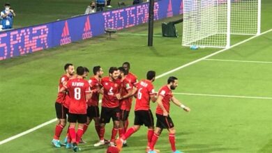 الاهلى يستعد لمواجهه الاسماعيلى