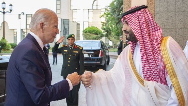 الولايات المتحدة لن تغض الطرف عن التهديد الإيراني عند مراجعة العلاقات مع السعودية