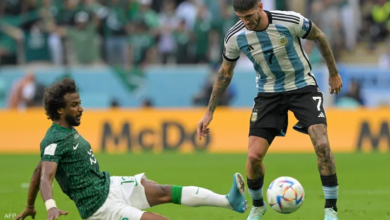 لاعبان عربيان يتصدران إحصائيات الدور الأول فى كاس العالم بقطر 2022