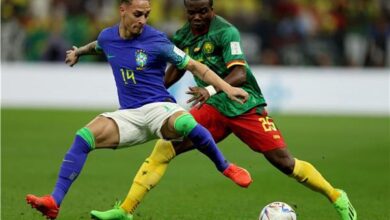 شوط أول سلبي بين البرازيل والكاميرون في كأس العالم 2022