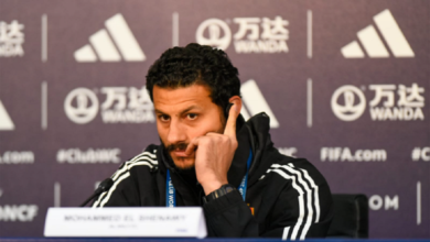 محمد الشناوى حارس مرمى الاهلى يوجه رسالة للجماهير المغربية قبل لقاء ريال مدريد