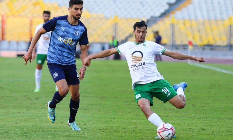 المصرى وبيراميدز يتقاسمان نقطتى المباراه بالتعادل السلبى