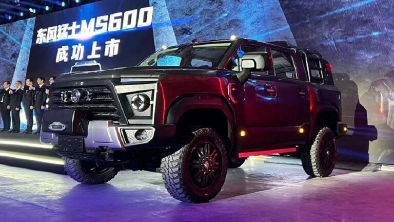 الصين تكشف عن سيارتها "العملاقه" الجديده للطرق الوعرة