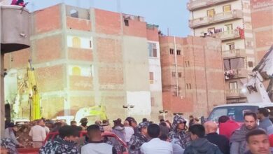 ارتفاع الوفيات لـ 6 و المصابين لـ23 في حادث انهيار عقاري دمنهور