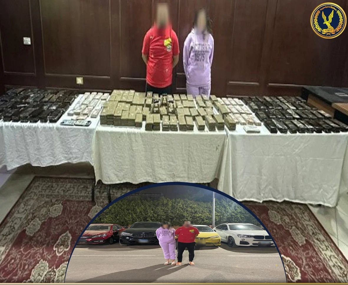 تفاصيل حبس البلوجر آية إيهاب وزوجها العرفي ضيط بحوزتها 860 طربة حشيش
