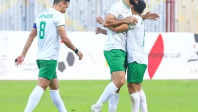 رغم النقص العددى المصري يتالق امام انبى بهدفين ويحصل على نقاط المباراه