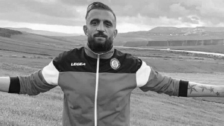وفاة لاعب تونسي بعد إشعال النار في جسده امام مركز شرطه