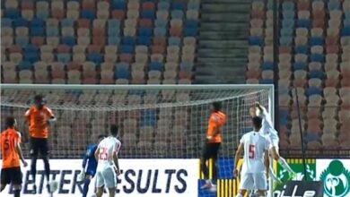 الزمالك يتقدم على البنك الأهلي بهدف الونش في الشوط الأول
