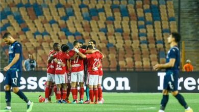 الأهلي يفوز على سيراميكا ويقترب من حسم الدوري