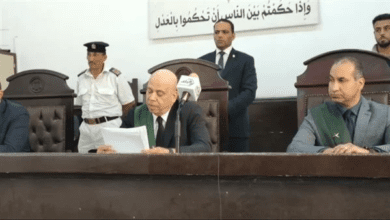 جنايات الفيوم تقضى بالاعدام شنقا لقتله سائق تاكسى ودفنه بالصحراء