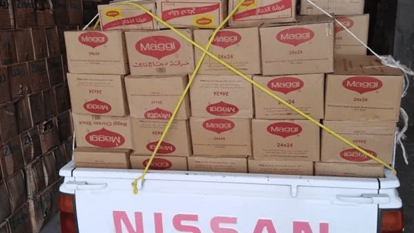 مصادرة 115 ألف قطعة مرقة دجاج منتهية الصلاحية داخل مخزن بالغربية