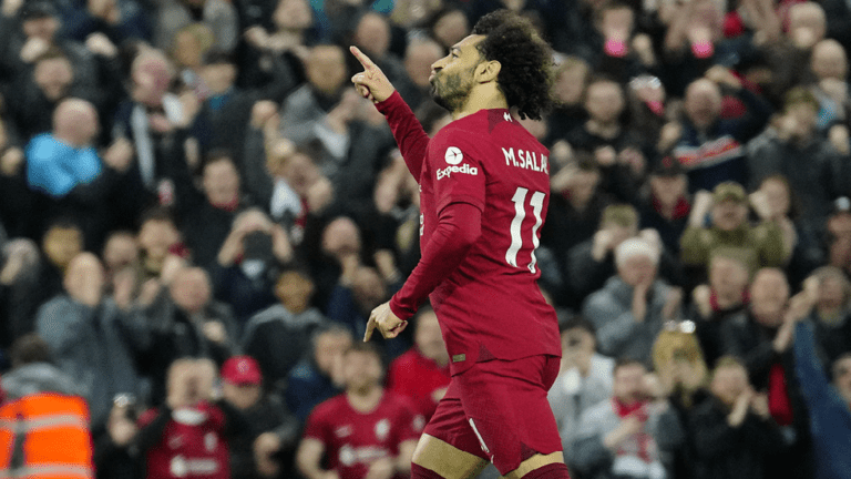 صلاح يحقق أفضل رقم تهديفي في تاريخ ليفربول الممتد لـ131 عاما