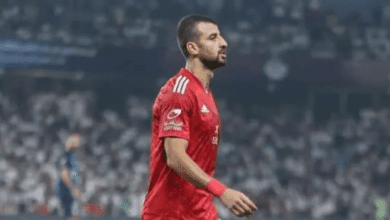 سقوط محمود متولي عقب نهاية مباراة الأهلي وبيراميدز.. وتعرضه للإغماء