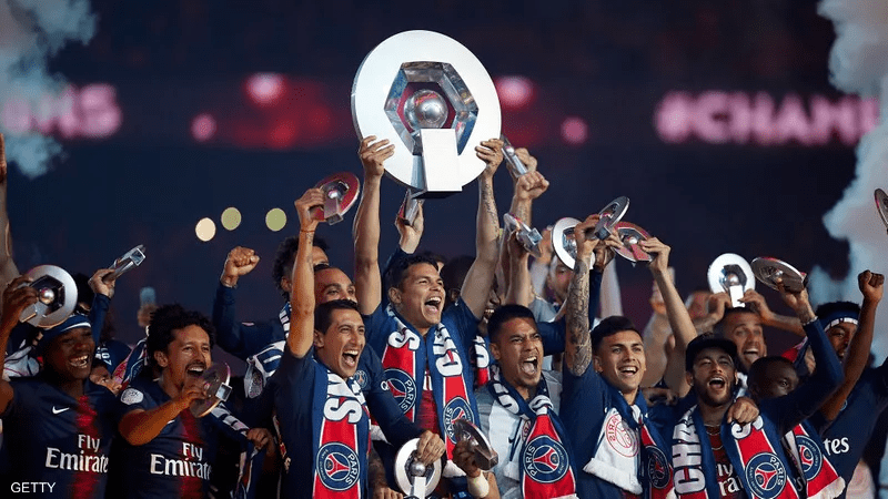 باريس سان جيرمان بطلا للدوري الفرنسي للمرة 11 في تاريخه
