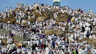 وفاة 5 حجاج مصريين على جبل عرفات في السعودية