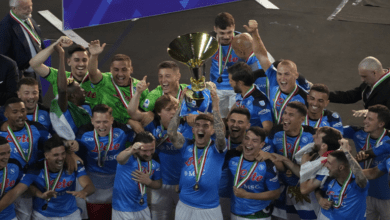 الدوري الإيطالي:نابولي يودع سباليتي بنصر مبين ويرفع الكأس أخيرا