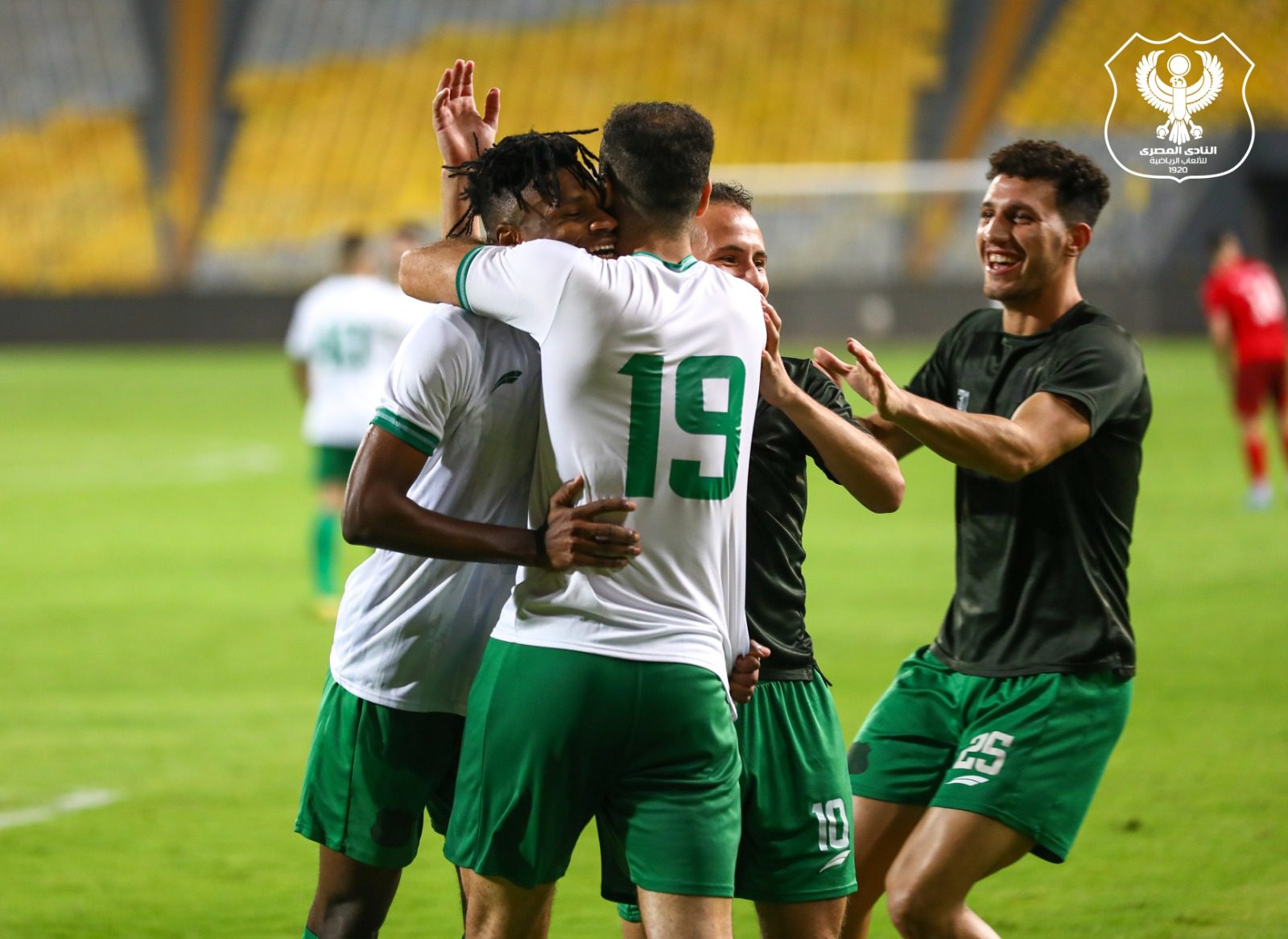 فرانك ايتوجا يتالق ويحرز هدف الفوز للمصرى على حرس الحدود بكاس مصر