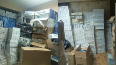 حبس مسئول مخزن لاحتكاره 180 ألف عبوة سجائر متنوعة بهدف رفع سعرها