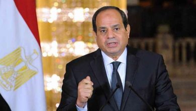 السيسي :أمن مصر مسئوليتي الأولى ونتواصل مع جميع القوى الدولية لوقف العنف في فلسطين