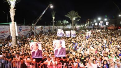 احتفالات في بورسعيد وفرحة عارمة بترشح السيسي