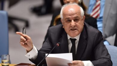 مندوب فلسطين لدى الأمم المتحدة: نشكر الرئيس السيسي على دعمه للشعب الفلسطيني