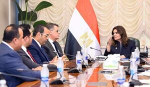 استقبلت السفيرة سها جندي. وزيرة الدولة للهجرة وشؤون المصريين بالخارج.النائب محمود حسين