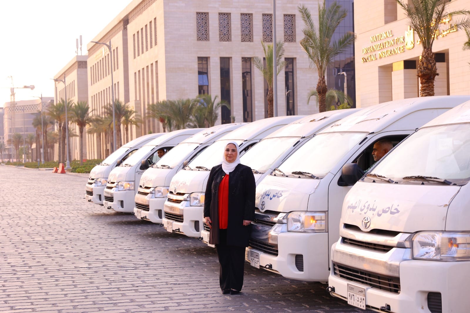 التضامن: سيارات مجهزة لنقل ذوي الإعاقة وكبار السن إلى لجان الانتخابات