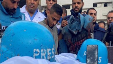 اوقفو مذابح اسرائيل :100 صحفي شهيد في غزة منذ بدء العدوان الإسرائيلي في 7 أكتوبر