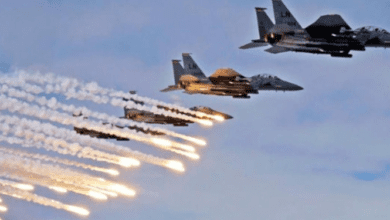 ضربات أمريكية بريطانية جديدة على الحوثيين في 4 محافظات يمنية