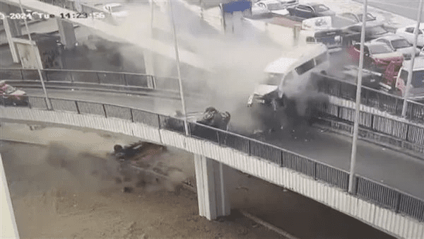 حبس سائق التريلا المتسبب في حادث تصادم دائرى الرماية 4 أيام