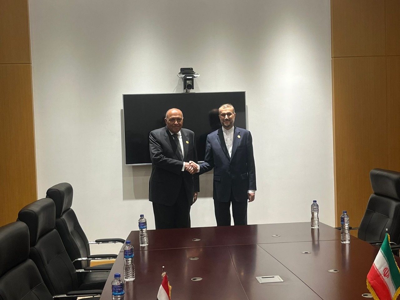 وزيرا خارجية مصر وإيران يشددان على الرفض الكامل لقيام إسرائيل بعمليات عسكرية برية في رفح الفلسطينية